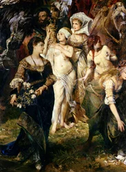 Detail of Entrance of Emperor Charles V into Antwerp in 1520, 1878